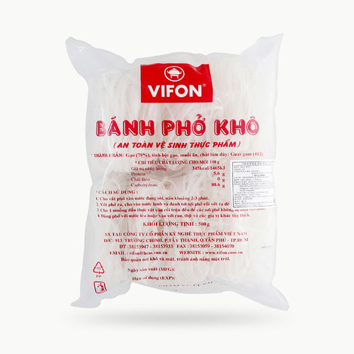 비폰 반포코 베트남 쌀국수 4mm 500g 라이스누들 분짜